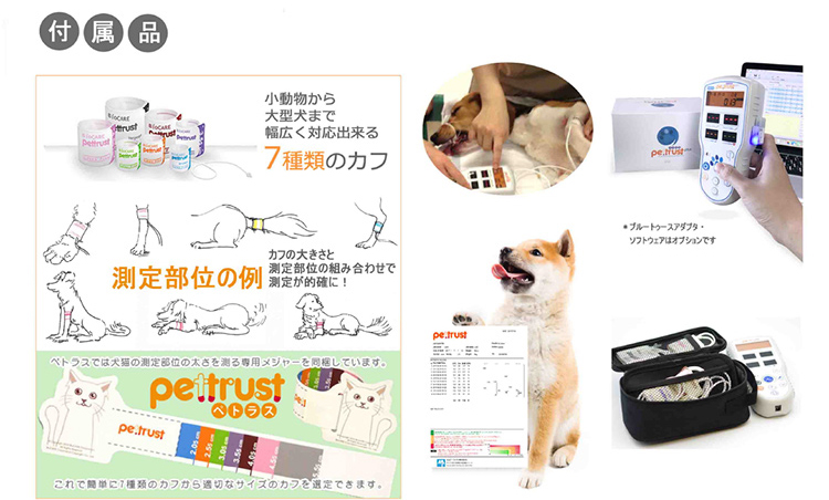 犬猫専用自動血圧計