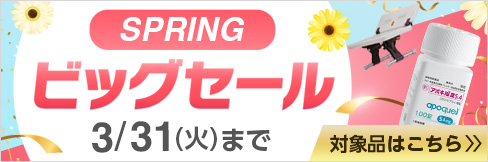 【スプリングビッグセール】＼最大20%OFF!／対象商品870点以上! 3/31(火)まで!
