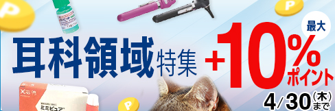 【耳科領域特集】＼最大10%ポイント還元!／耳疾患に関する厳選品をピックアップ！4/30(木)まで！