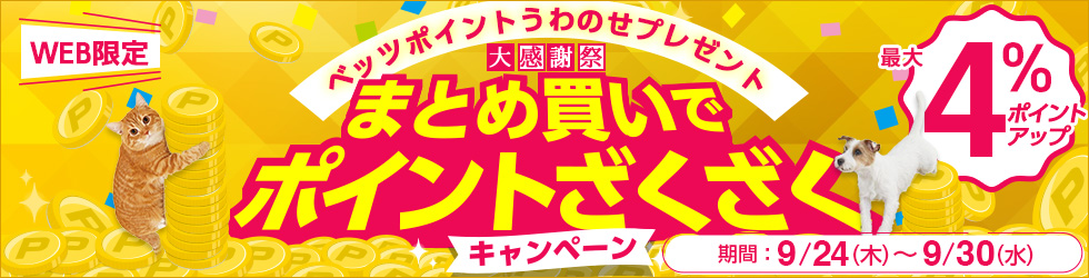 \最大4%ポイントアップ!/【まとめ買いポイントざくざくキャンペーン】9/30(水)まで!
