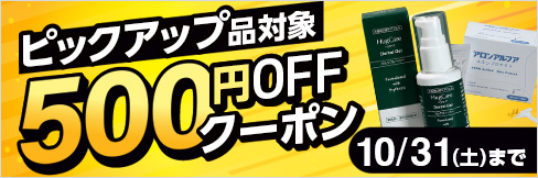 【ピックアップ品対象500円OFFクーポン】1万円(税込)以上ご購入で使える!10/31(土)まで!